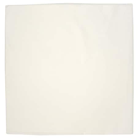 Hoffmaster Tablecover, White, 82"x82", PK24 210431